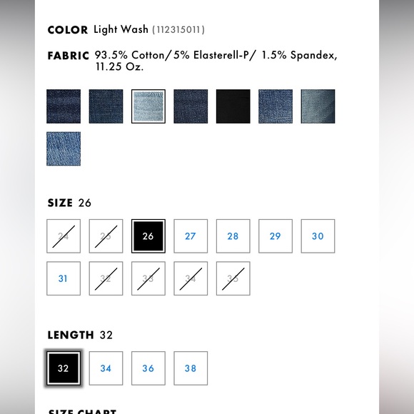 Wrangler Willow Ultimate Riding Jeans, Light Wash, Size 1x32 - Picture 9 of 15